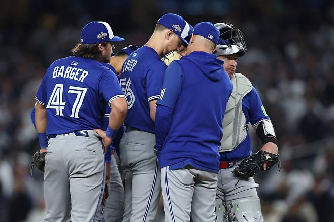 토론토 블루제이스 에릭 라우어. AFP연합뉴스