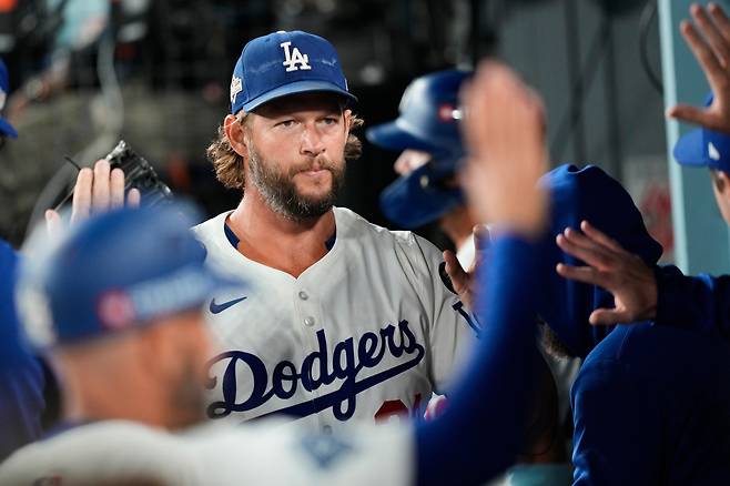 LA 다저스 클레이튼 커쇼. AP연합뉴스