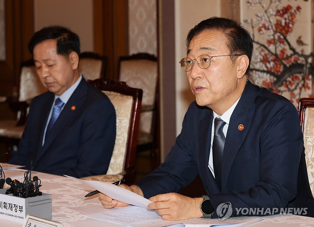 김윤덕 국토교통부 장관이 지난달 7일 서울 종로구 정부서울청사에서 열린 부동산 관계장관회의에서 발언하고 있다. [연합뉴스]