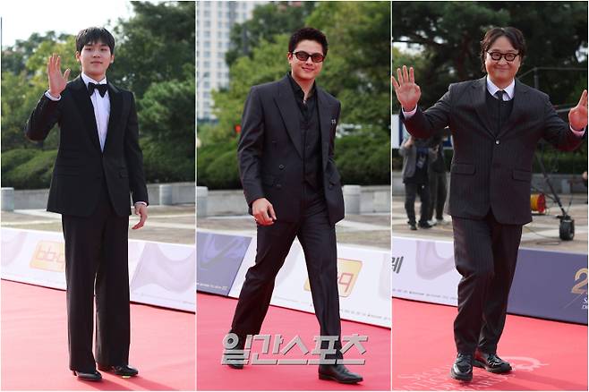 (왼쪽부터) 배우 문성현, 다니엘 파달라, 구성환