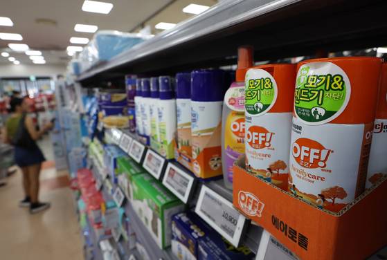 모기 기피제는 지속시간이 다르기 때문에 정해진 시간에 맞춰 사용하는 게 좋다. [연합뉴스]