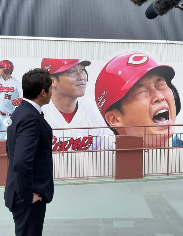 아라이 다카히로 히로시마 도요 카프 감독. /사진=히로시마 도요 카프 공식 SNS 갈무리