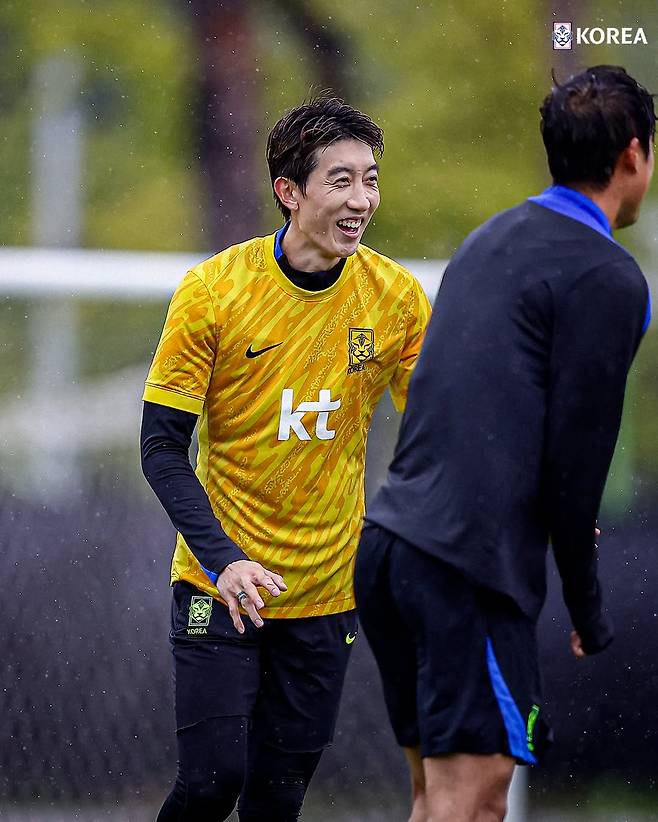 축구 국가대표팀 골키퍼 조현우. /사진=대한축구협회 SNS 캡처