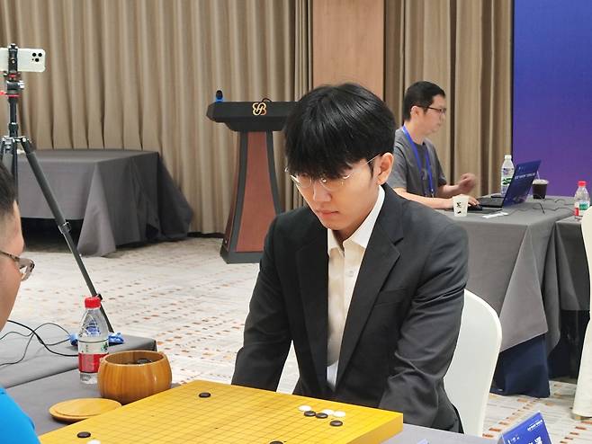 신진서 9단이 제3회 란커배에서 4강에 올랐다. [한국기원 제공. 재판매 및 DB 금지]