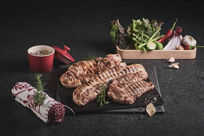 하남돼지집 모둠한판 메뉴. <부자비즈>