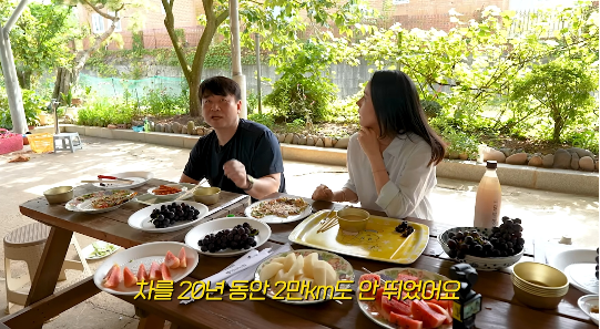 한가인이 형부 집안의 독특한 ‘운전 내력’을 공개해 웃음을 자아냈다. 사진=유튜브 채널 ‘자유부인 한가인’