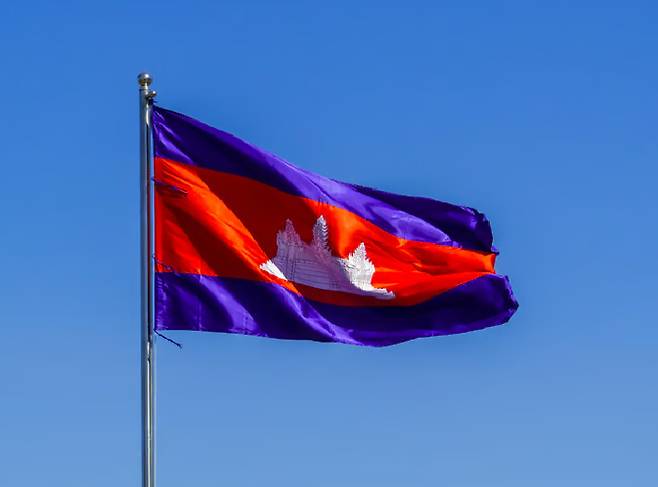 캄보디아 국기. /사진=게티이미지뱅크