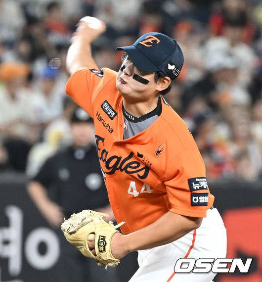 [OSEN=이대선 기자] 한화 김서현. 2025.09.13 /sunday@osen.co.kr