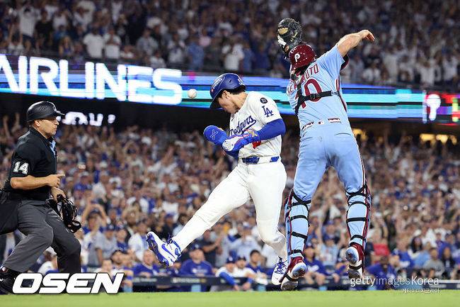 [사진] 미국 메이저리그 LA 다저스가 챔피언십시리즈 진출에 성공했다.ⓒGettyimages(무단전재 및 재배포 금지)