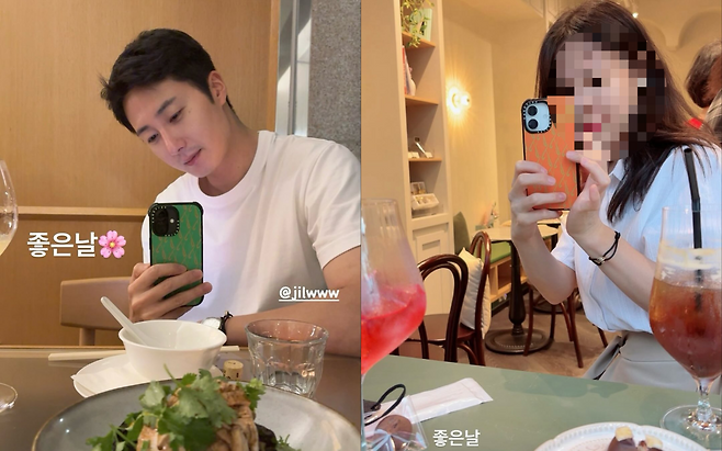 배우 정일우가 한 식품기업 CEO와 열애설이 불거졌다. 정일우 인스타그램 계정