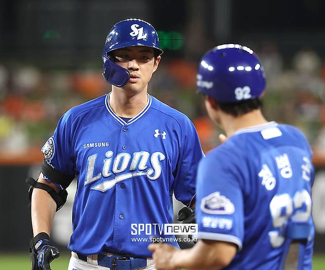 ▲ 2년 연속 포스트시즌 악몽을 경험하고 있는 구자욱은 아직 포스트시즌 3경기에서 안타가 없다 ⓒ곽혜미 기자