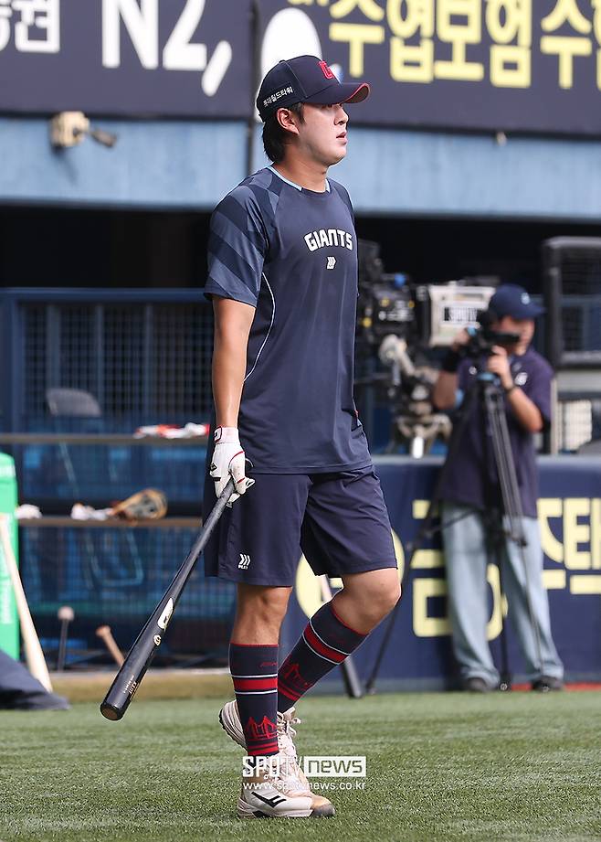 ▲ 롯데의 FA 보강 구상에서 중요한 평가 대상이 될 가능성이 있는 나승엽 ⓒ곽혜미 기자