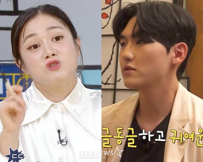 박나래(왼쪽), 이승찬 /사진=MBC 방송화면