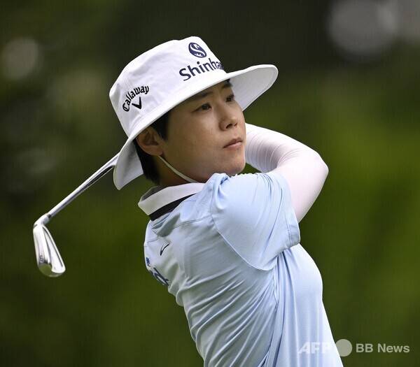 2025년 미국여자프로골프(LPGA) 투어 '아시안 스윙' 뷰익 LPGA 상하이 골프대회 우승 경쟁에 뛰어든 이소미 프로. 사진제공=ⓒAFPBBNews = News1 (사진을 무단으로 사용하지 마십시오.)