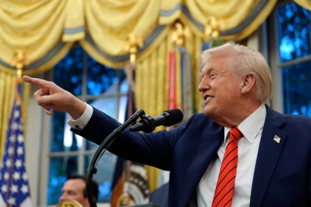 도널드 트럼프 미국 대통령. 로이터연합뉴스