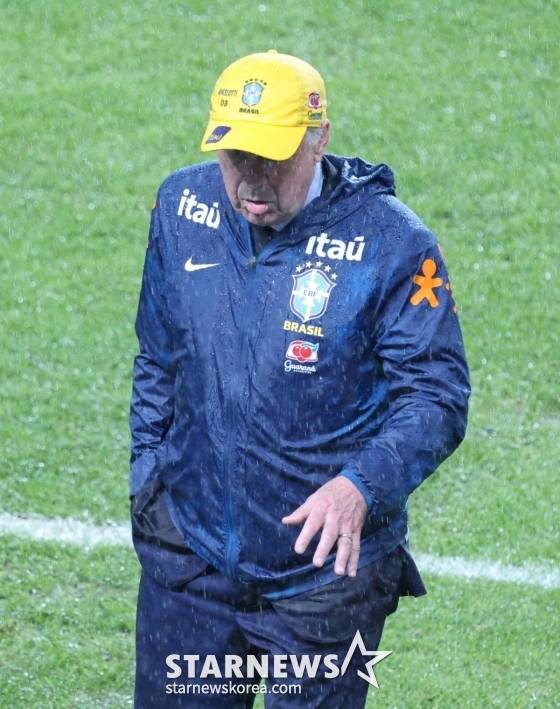 카를로 안첼로티 감독. /사진=김진경 대기자