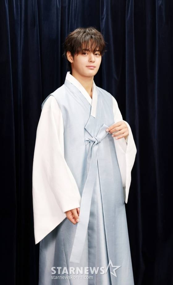 박수오 내방 한복 인터뷰 /사진=김휘선 기자 hwijpg@