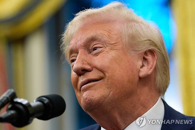 트럼프 미국 대통령 [AP 연합뉴스]