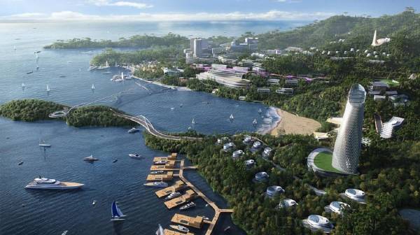 거제시 장목면 구영리 일원에 조성하는 '거제 기업혁신파크' 조감도. / 경남도