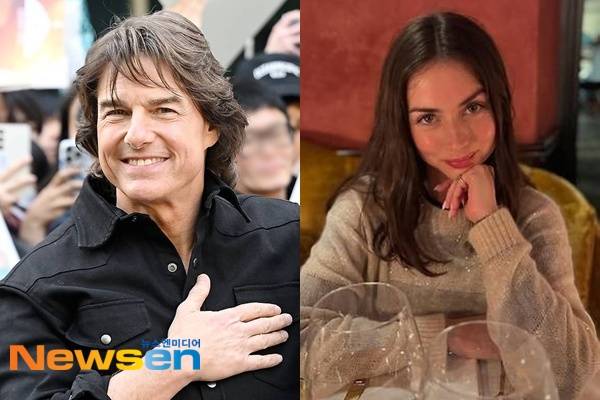 왼쪽부터 톰 크루즈(뉴스엔DB)-아나 디 아르마스(본인 소셜 미디어)