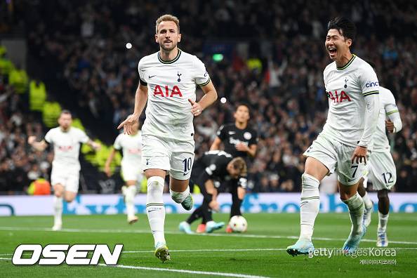 [사진] 토트넘 시절 케인과 손흥민 ⓒGettyimages(무단전재 및 재배포 금지)