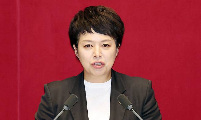 김은혜 국민의힘 원내정책수석부대표. 뉴시스