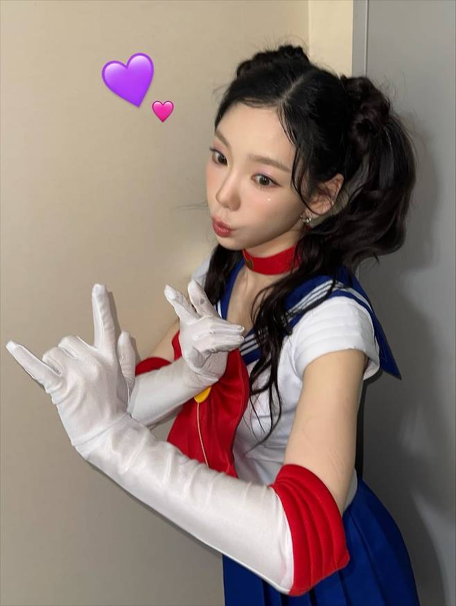 태연 인스타그램 캡처.