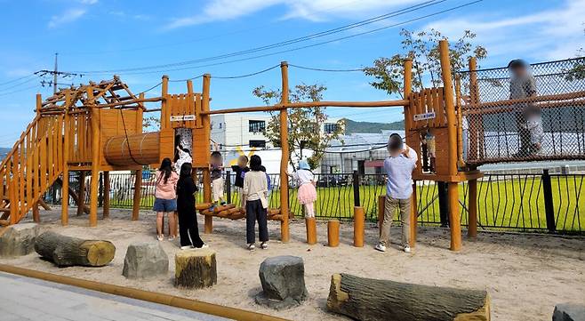 ▲ 경기도교육청북부유아체험교육원에 마련된 놀이 시설. /사진제공=경기도교육청북부유아체험교육원