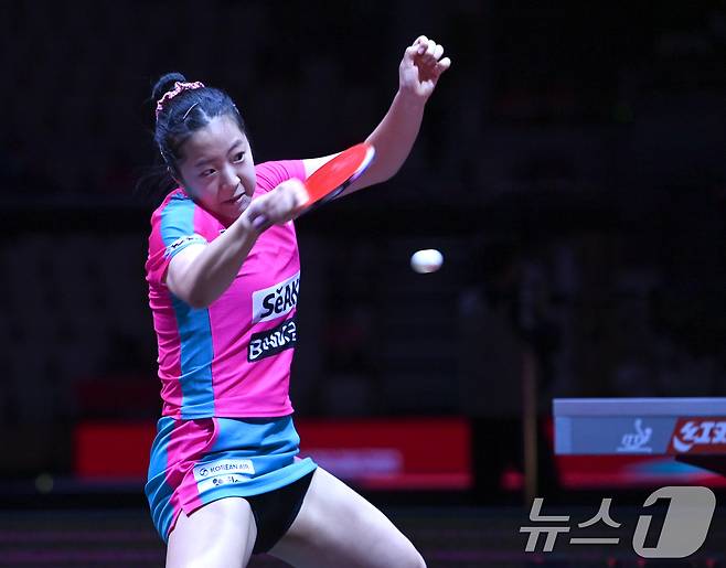 여자 탁구 간판 신유빈./뉴스1