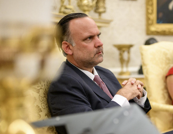 댄 스커비노 백악관 부비서실장 겸 인사국장. 스커비노 인사국장 페이스북