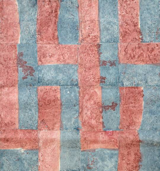 장 피에르 팡스망 '무제', 1969, 천에 염색, 180×196cm, 이응노미술관 제공