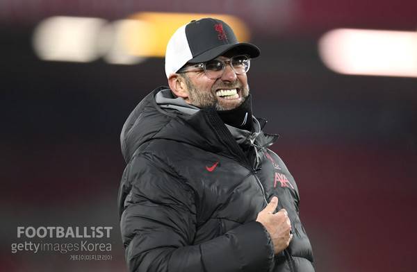 위르겐 클롭 전 리버풀 감독. 게티이미지코리아