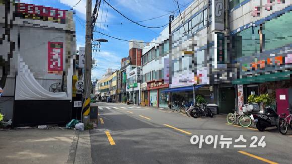 서울 성동구 성수동 성수2지구 내 골목.