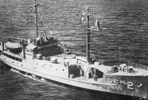 1968년 북한 원산만 인근에서 나포된 푸에블로호. [중앙포토]