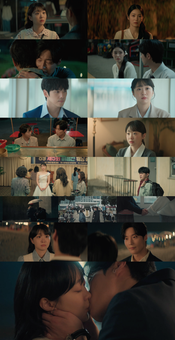 JTBC ‘백번의 추억’ 김다미와 허남준이 마침내 운명적 첫사랑을 완성했다. 엇갈린 타이밍과 망설임 끝에, 친구란 이름에 종지부를 찍은 두 사람의 첫 키스가 안방극장을 설렘 그 이상의 벅찬 감동으로 물들였다.