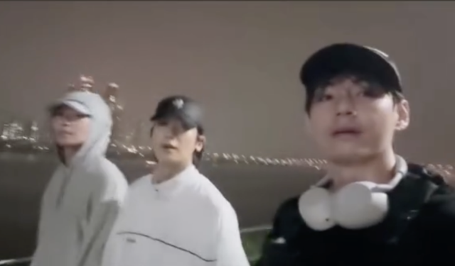 배우 박서준(왼쪽부터), 박형식, 방탄소년단 뷔. / 뷔 인스타그램