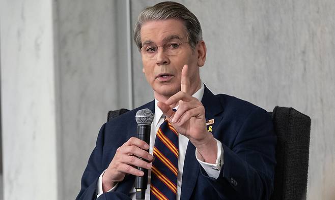 스콧 베선트 미국 재무장관. EPA연합뉴스