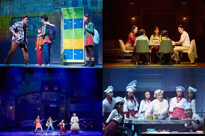 뮤지컬 ‘미세스 다웃파이어’ 공연 장면.  샘컴퍼니 제공