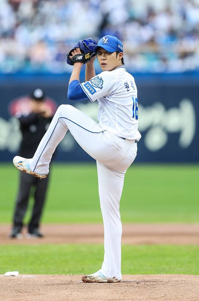 ▲ 원태인 ⓒ삼성 라이온즈