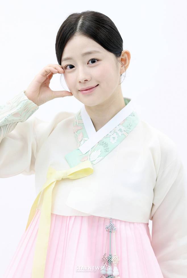 채서안 한복 내방 인터뷰 /사진=김휘선 기자 hwijpg@