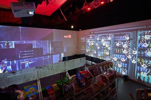 '괴담출근' 전시 모습 [카카오엔터테인먼트 제공. 재판매 및 DB 금지]