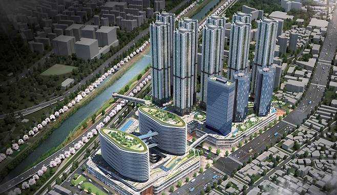 금천 도시첨단물류단지 개발 조감도 [금천구 제공. 재판매 및 DB 금지]