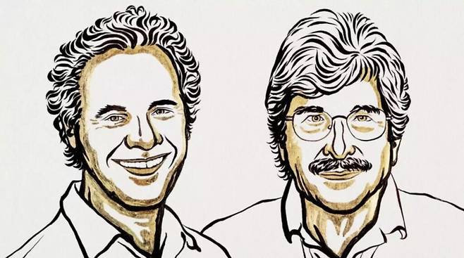 하버드대 의대는 총 44명의 노벨 생리·의학상 수상자를 배출했다. 가장 최근 수상자는 지난해 상을 받은 게리 러브컨(오른쪽) 유전학과 교수다. 공동 수상자인 빅터 암브로스(왼쪽) 교수 역시 과거 하버드대 의대에서 교수직을 맡은 적이 있다. 사진=노벨위원회