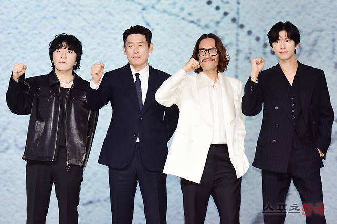 넷플릭스 영화 '굿뉴스' 제작보고회에 참석한 25.10.14 ⓒ이혜영 기자 lhy@hankooki.com