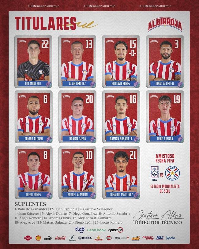 사진=파라과이 축구협회&nbsp;