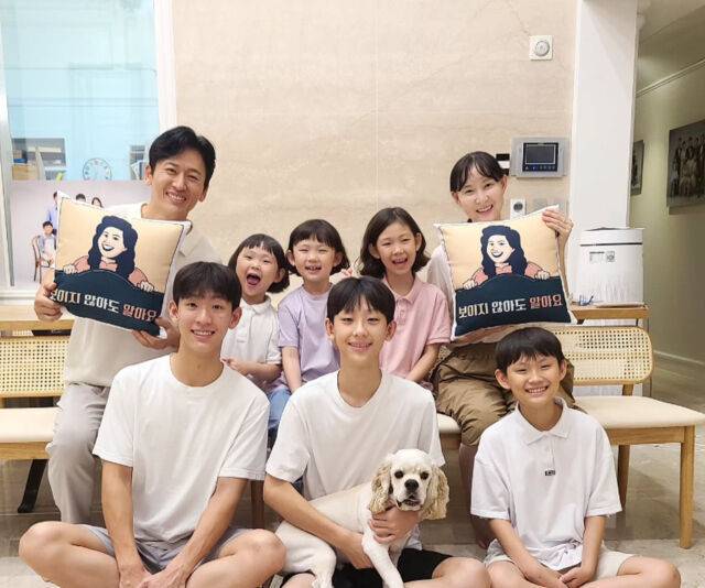 박지헌 가족./소셜미디어