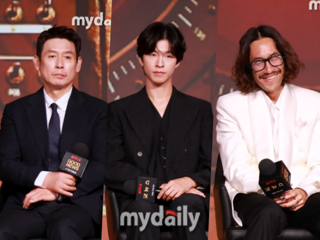 설경구, 홍경, 류승범 / 김도형 기자