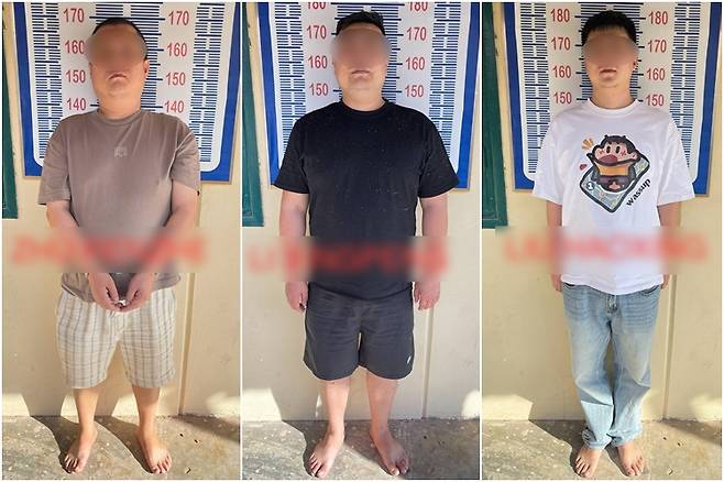 캄보디아 검찰에 기소된 한국인 대학생 살해 혐의 중국인 3명 ⓒ연합뉴스