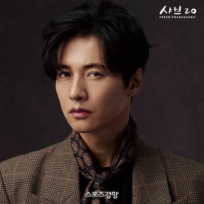 샤브샤브 브랜드 광고 모델로 나선 배우 원빈. 샤브20 제공