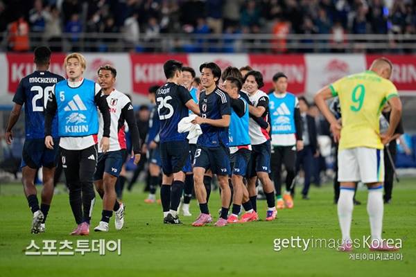 일본 대표팀 / 사진=Gettyimages 제공